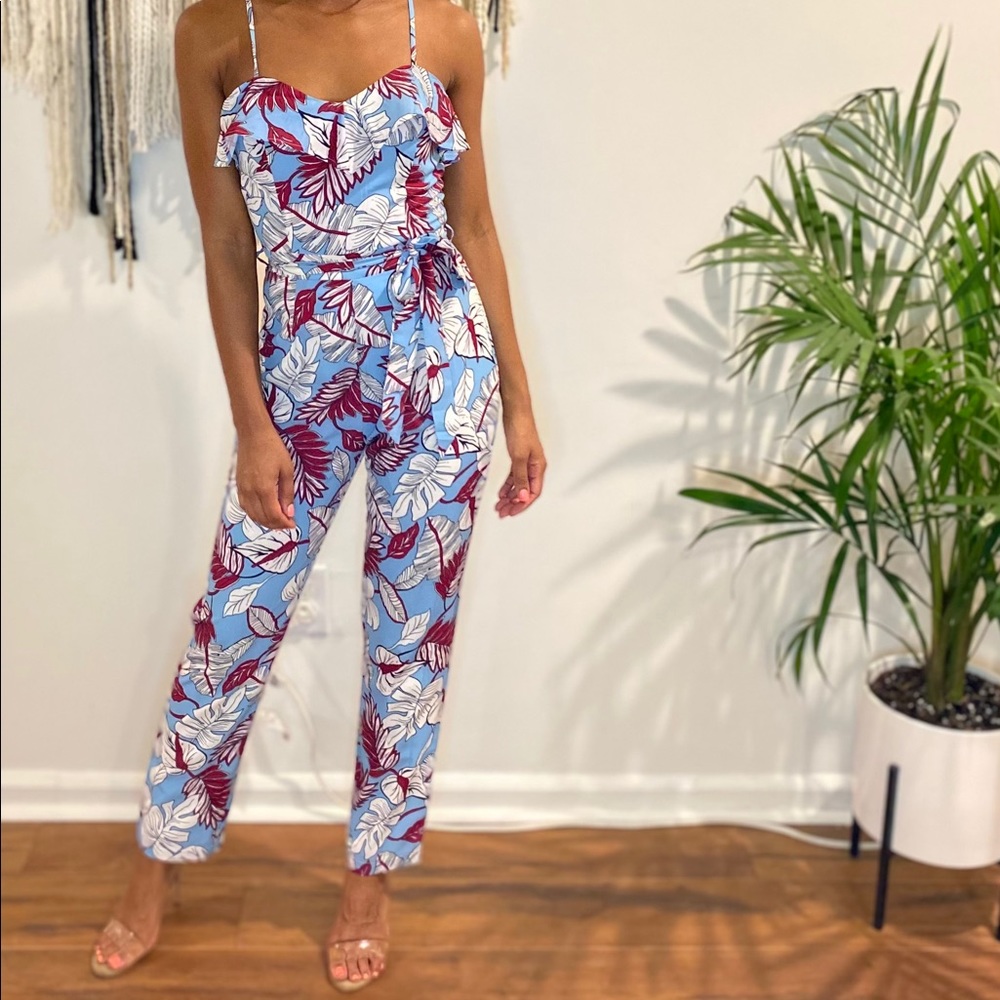 Floral jumpsuit